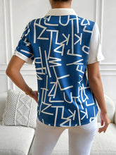 Load image into Gallery viewer, Contrast Short Sleeve Shirt