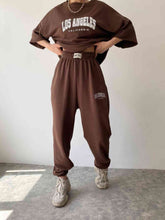 Load image into Gallery viewer, LOS ANGELES CALIFORNIA Graphic Sweatshirt and Sweatpants Set