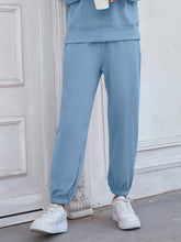 Load image into Gallery viewer, Elastic Waist Joggers with Pockets