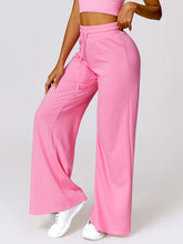 Load image into Gallery viewer, Drawstring High Waist Active Pants