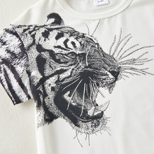 Load image into Gallery viewer, Baby Boy Tiger Graphic Tee and Shorts Set