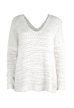 Load image into Gallery viewer, Single Shoulder Long Sleeve Sweater