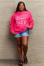 Load image into Gallery viewer, Simply Love Full Size GINGERBREAD Long Sleeve Sweatshirt