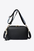 Load image into Gallery viewer, PU Leather Tassel Crossbody Bag