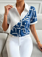 Load image into Gallery viewer, Contrast Short Sleeve Shirt