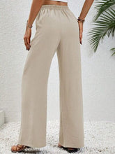 Load image into Gallery viewer, Wide Leg Drawstring Pants