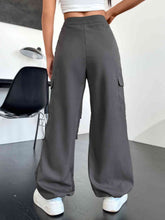 Load image into Gallery viewer, High Waist Cargo Pants