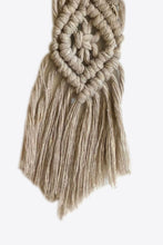Load image into Gallery viewer, Assorted 4-Pack Macrame Fringe Keychain
