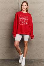 Load image into Gallery viewer, Simply Love Full Size GINGERBREAD Long Sleeve Sweatshirt
