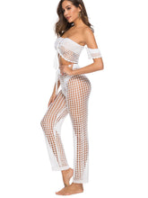 Load image into Gallery viewer, Cutout High Waist Swim Pants