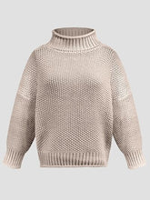 Load image into Gallery viewer, Turtleneck Long Sleeve Sweater