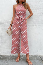 Load image into Gallery viewer, SUCH A LADY Polka Dot Jumpsuit