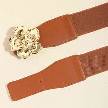 Load image into Gallery viewer, Flower Alloy Buckle Elastic Belt