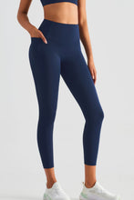 Load image into Gallery viewer, Wide Waistband Sports Leggings with Pockets