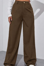 Load image into Gallery viewer, Straight Leg High Waist Pants