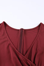 Load image into Gallery viewer, Flutter Sleeve Surplice Midi Dress