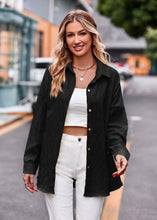 Load image into Gallery viewer, Dropped Shoulder Longline Shirt