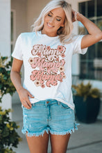 Load image into Gallery viewer, Graphic Round Neck Short-Sleeve Tee