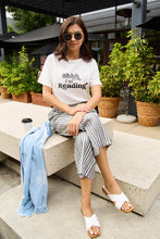 Load image into Gallery viewer, Simply Love Full Size SHHH I'M READING Short Sleeve T-Shirt