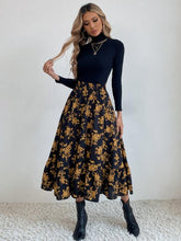 Load image into Gallery viewer, Printed Ruffle Hem Midi Skirt