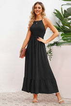 Load image into Gallery viewer, Smocked Crisscross Spaghetti Strap Dress