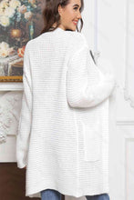 Load image into Gallery viewer, Open Front Cardigan with Pockets