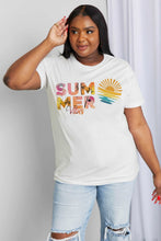 Load image into Gallery viewer, Simply Love Full Size SUMMER VIBES Graphic Cotton Tee