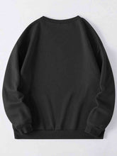 Load image into Gallery viewer, Pumpkin Graphic Round Neck Sweatshirt