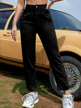 Load image into Gallery viewer, Button Fly Long Jeans