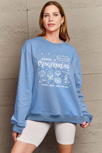 Load image into Gallery viewer, Simply Love Full Size GINGERBREAD Long Sleeve Sweatshirt
