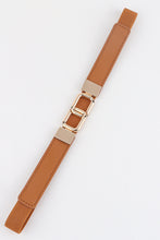 Load image into Gallery viewer, Geometric Double Buckle Elastic Belt
