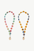 Load image into Gallery viewer, Floral Lanyard Key Chain