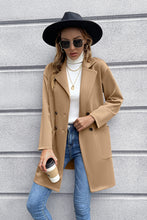Load image into Gallery viewer, Lapel Collar Long Sleeve Blazer