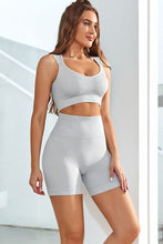 Load image into Gallery viewer, Scoop Neck Wide Strap Active Tank