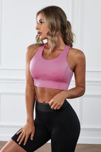 Load image into Gallery viewer, Cutout Racerback Sports Bra