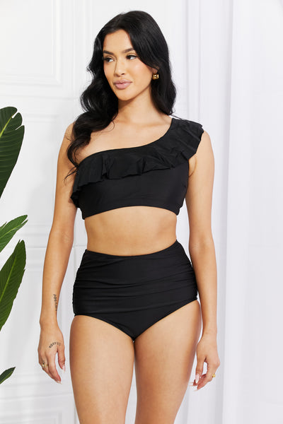 MARINA WEST One-Shoulder Bikini