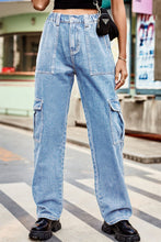 Load image into Gallery viewer, Loose Fit Long Pants with Pockets