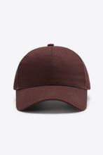 Load image into Gallery viewer, Plain Adjustable Cotton Baseball Cap