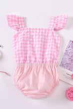 Load image into Gallery viewer, Baby Plaid Cat Graphic Bodysuit