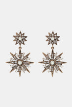 Load image into Gallery viewer, Zinc Alloy Star Shape Dangle Earrings
