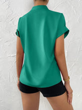 Load image into Gallery viewer, Contrast Color Buttoned Shirt