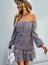 Load image into Gallery viewer, DAYANA Floral Ruffled Dress