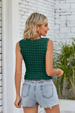 Load image into Gallery viewer, Textured Round Neck Tank