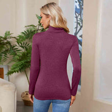 Load image into Gallery viewer, Turtleneck Long Sleeve T-Shirt