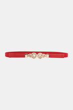 Load image into Gallery viewer, Zinc Alloy Buckle PU Leather Belt