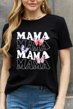 Load image into Gallery viewer, Simply Love MAMA Butterfly Graphic Cotton T-Shirt