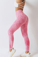 Load image into Gallery viewer, High Waist Tie-Dye Long Sports Pants
