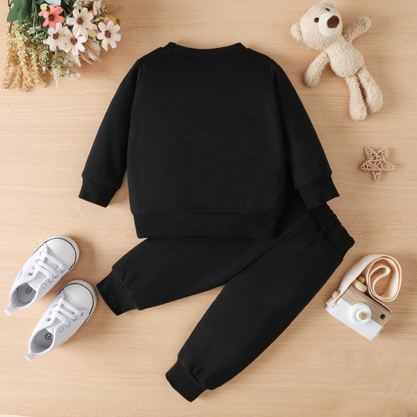 Baby Boy King Graphic Tee and Pants Set