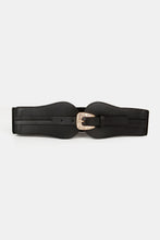 Load image into Gallery viewer, Wide Elastic Belt with Alloy Buckle