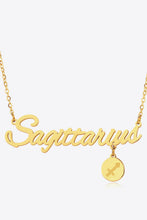 Load image into Gallery viewer, Constellation Pendant Zircon Necklace
